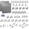 Triton Products Stationary Pegboard Panels, SS LB1-S Kit - alternate 1