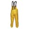 Mcr Safety Rain Bib Overall, Polyurethane, 30 in Inseam, 48 in Waist, 0.25 mm Thickness, Yellow, M 560BFM - alternate 2