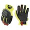 Mechanix Wear Hi-Viz FastFit(R) D4-360 Hi-Vis Cut Resistant Gloves, Synthetic Leather Palm, 9 SFF-X91-009 - alternate 1