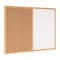 Mastervision MasterVision Maya Series Combo Whiteboard/Cork Board, Wall Mount, 24"x36", Wood Frame MX071212319 - alternate 1