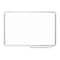 Mastervision 12"x24" Magnetic Planning Dry Erase Board Kit, Aluminum Frame CR0830830A - alternate 1