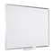 Mastervision Grid Board, Steel, 38 in, 50 in, Aluminum Frame, White, Gloss MA0547830 - alternate 1