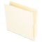 Zoro Select File Folders 8-1/2" x 11", 1/2-Cut Tab, Manila, Pk100 PFXH114D - alternate 1