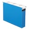 Zoro Select Hanging Classification Folders 8-1/2 x 11", Blue PFX59225 - alternate 1