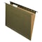 Zoro Select Hanging File Folder, Standard Green, PK20 PFX615215 - alternate 1