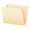 Zoro Select File Folders 8-1/2" x 11", Straight Tab, Manila, Pk50 PFX62714 - alternate 1