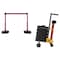 Banner Stakes Plus Barricade System, 15ft. L, Yllw, Metal PL4078 - alternate 1