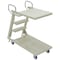 Zoro Select Steel Stock Picking Ladder Cart 440 lb. Capacity, 41-3/8"L x 20-1/2"W x 36-1/2"H SPS2-2041-C - alternate 1