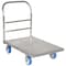 Vestil Stainless Steel Platform Truck 2000 lb Poly-On-Poly Casters 24 x 36 SSPT-2436 - alternate 1