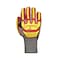 Superior Glove Work Gloves, Cut Level A8 , Uncoated , Nitrile , L 1 PR STAGBLPVB-L - alternate 1