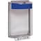 Safety Technology International Universal Stopper Cover, Polycarbonate, Flush Mount, 5 1/2 in W x 8 1/8 in H x 2 5/8 in D STI-13020NB - alternate 1