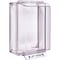 Safety Technology International Universal Stopper Cover, Polycarbonate, Surface Mount, 5 1/2 in W x 8 1/8 in H x 3 3/8 in D, Clear STI-14200NC - alternate 1
