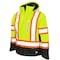 Tough Duck Hi-Vis Parka, Flo Green, M Size S24511 - alternate 1