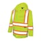 Tough Duck Rain Jacket, Polyester, Polyurethane, Class 3 Type R, Green, M S37211 - alternate 1