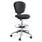 Safco Drafting Chair Extended Height Chair, Black, 23" to 33" Height, Acrylic, Black 3442BL - alternate 1