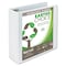 Zoro Select 4" Round Ring View Binder, Earth's Choice Biodegradable, White SAM18997 - alternate 1