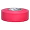 Zoro Select Flagging Tape, No Legend, Fluorescent Pink, 1 3/16 in Wide x 150 ft Length, Vinyl, 3 mil TXPG-200 - alternate 1