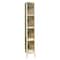 Hallowell Box Locker, 12 in W, 18 in D, 78 in H, (1) Wide, (4) Tier, Tan UESVP1288-4PT - alternate 1