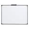 Zoro Select Dry Erase Board, Plastic, 16 in, 22 in, Vinyl Frame, White, Matte UVVM1622 - alternate 1