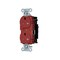Hubbell Wiring Device-Kellems Straight Blade Receptacle, 5-20R, 20 A, 125V AC, 2 Pole, 3 Wire, Surface Mount, Grounded 5362STRTR - alternate 1