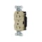 Hubbell Wiring Device-Kellems Straight Blade Receptacle, 5-20R, 20 A, 125V AC, 2 Pole, 3 Wire, Surface Mount, Grounded 5362STI - alternate 1