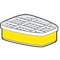 3M Cartridge, 3M 6000 Series, Acid Gas (AG)/Organic Vapor (OV), Bayonet, Yellow, PK2 6003 - alternate 2