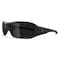 Edge Eyewear Brazeau Torque, Safety Glasses, Anti-Fog, Anti-Static & Anti-Scratch, Smoke Lens, Black/Red Frame XB136VS - alternate 1