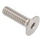 Zoro Select #4-40 Socket Head Cap Screw, Flat, Plain 18-8 Stainless Steel, 1/2 in Length ZHF60104C08 - alternate 1