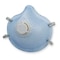 Moldex Disposable Respirator, N95, Exhale Valve, Non Adj. Dual Strap, Molded Nose Bridge, Blue, S, PK 10 2301N95 - alternate 1