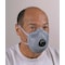 Moldex Disposable Respirator, N95, Nuisance Organic Vapors w/Exhale Valve, Dual Straps, Molded, M, PK 10 2400N95 - alternate 6