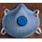 Moldex Disposable Respirator, N95, Nuisance Acid Gas, Exhale Valve, Dura-Mesh Shell, Molded Nose M, PK 10 2500N95 - alternate 2