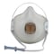 Moldex Disposable Respirator, N95, Ventex Valve, HandyStrap w/Buckle, Molded Nose Bridge, M/L PK 10 2700N95 - alternate 1