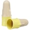 3M Twist-On Wire Connector, 12 AWG Max, Tan, Yellow, Plastic Insulation, 600 V, 500 PK T/Y+Jug - alternate 1