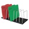 Zoro Select File Holder, Black, Steel, 18 3/8 in W, 8 1/8 in L, 7 1/2 in H, 8 Number of Compartments 1DNP7 - alternate 1