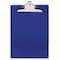 Zoro Select 8-1/2" x 11" Plastic Clipboard 1", Blue 1DNT8 - alternate 1