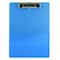 Zoro Select 8-1/2" x 11" Clipboard 1/2", Ice Blue 00439 - alternate 1