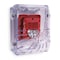 Safety Technology International Audible and Strobe Guard, Polycarbonate, Surface Mount, 6 1/2 in W x 8 1/2 in H x 5 3/4 in D, Clear STI-1210D - alternate 1