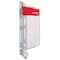Safety Technology International Pull Station Guard, Polycarbonate, Flush Mount, 6 7/8 in W x 8 7/8 in H x 3 1/4 in D, Clear, Red STI-1200 - alternate 5