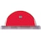 Safety Technology International Pull Station Guard, Polycarbonate, Flush Mount, 6 7/8 in W x 8 7/8 in H x 3 1/4 in D, Clear, Red STI-1200 - alternate 7