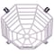 Safety Technology International Smoke Detector Guard, Steel, Flush Mount, 8 1/4 in W x 8 1/4 in H x 2 3/4 in D, White STI-9601 - alternate 3
