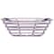 Safety Technology International Smoke Detector Guard, Steel, Flush Mount, 8 1/4 in W x 8 1/4 in H x 2 3/4 in D, White STI-9601 - alternate 2