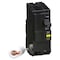 Square D Miniature Circuit Breaker, QO Series, 50A, 2 Pole, 120/240V AC, 10kA at 120/240V AC, A Curve QO250GFI - alternate 1
