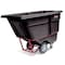 Rubbermaid Commercial Tilt Truck, Standard, 1 cu. yd., Black FG131500BLA - alternate 5