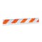 Zoro Select Barricade Beam, Polyethylene, Engineer, 8 in Height, 2 in Length, 4 lb, Orange 8PB0612W - alternate 1