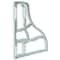 Zoro Select Barricade Leg, Plastic, High-Intensity Prismatic, 40 in Height, 29 in Length, 8 lb, White 97-01-1600 - alternate 1