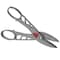 Malco Tinners Snip, Straight, 12 in, Aluminum Frame, Cutlery Grade Steel Inset Blades M12A - alternate 1