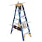 Werner 12 ft Fiberglass Stepladder, 375 lb Capacity OBEL12 - alternate 1