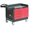 Rubbermaid Commercial Trade Cart/Service Bench, Black, 500 lb. FG451388BLA - alternate 5