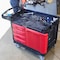 Rubbermaid Commercial Trade Cart/Service Bench, 49 In. L, Black FG453388BLA - alternate 4