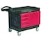 Rubbermaid Commercial Trade Cart/Service Bench, 49 In. L, Black FG453388BLA - alternate 1